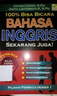 Image of 100 % bisa bicara bahasa inggris sekarang juga !