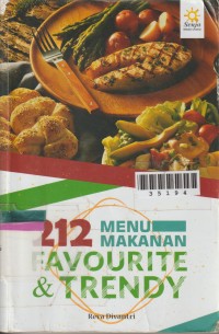 Image of 212 MENU MAKANAN FAVOURITE & TRENDY
