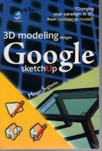 Image of 3D modeling dengan sketch up google