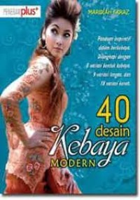 Image of 40 Desain kebaya modern