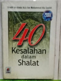 Image of 40 Kesalahan dalam Shalat