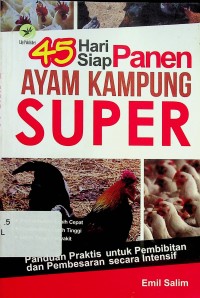Image of 45 Hari Siap Panen Ayam Kampung Super