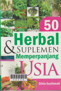 Image of 50 Herbal & Suplemen Memperpanjang Usia