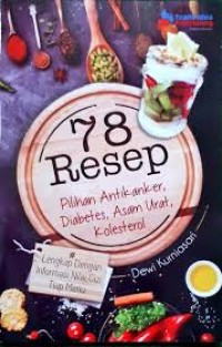 Image of 78 Resep Pilihan Antikanker, Diabetes, Asam Urat, Kolestrol