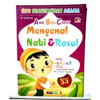 Image of Aku bisa cepat mengenal nabi & rasul