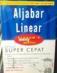 Image of Aljabar Linier Belajar Super Cepat