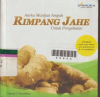 Image of Aneka Manfaat Ampuh Rimpang Jahe Untuk Pengobatan