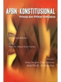 Image of APBN Konstitusional Prinsip dan Pilihan Kebijakan