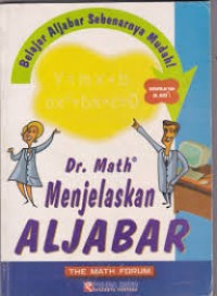 Image of Belajar Aljabar Sebenarnya Mudah (Dr.Math Menjelaskan Aljabar)