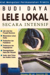 Image of Budu daya lele lokal secara intensif