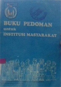 Image of Buku Pedoman untuk Instutusi Masyarakat