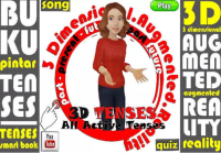 Image of Buku pintar tenses / 3 dimensional agumented realty