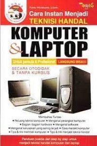 Image of Cara Instan Menjadi Teknisi Handal Komputer & Laptop