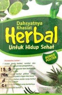 Image of Dahsyatnya Khasiat Herbal Untuk Hidup Sehat