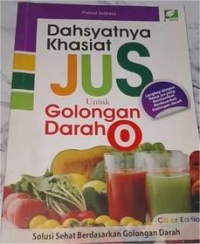 Image of Dahsyatnya Khasiat Jus Untuk Golongan Darah O