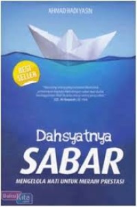 Image of Dahsyatnya Sabar