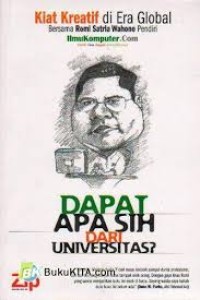 Image of Dapat Apa Sih Dari Universitas?