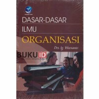 Image of Dasar-dasar ilmu organisasi