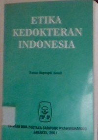 Image of Etika Kedokteran Indonesia