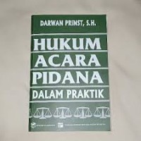 Image of Hukum Acara Pidana Dalam Praktik