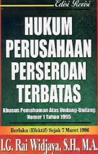 Image of Hukum Perusahaan Pereroan Terbatas