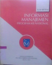 Image of Informasi Manajemen Program KB Nasional
