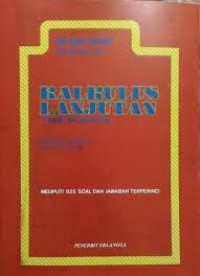 Image of Kalkulus Lanjutan versi SI/METRIK