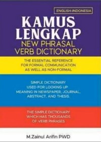 Image of Kamus Lengkap New Pharasal Verb Dictionary