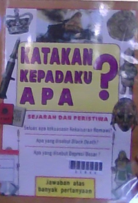 Image of Katakan kepadaku apa?