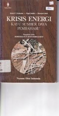 Image of Krisis Energi Kayu Sumber Daya Pembaharu