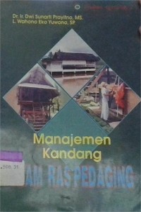 Image of Manajemen kandang ayam ras pedaging