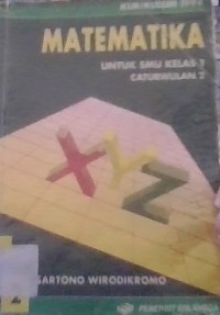 Image of Matematika Untuk Smu Kelas 1