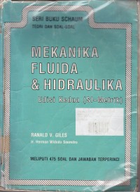 Image of Mekanika Fluida & Hidraulika