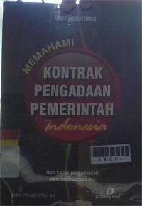 Image of Memahami Kontrak Pengadaan Pemerintah Indonesia