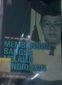 Image of Membangun bangsa melalui pendidikan