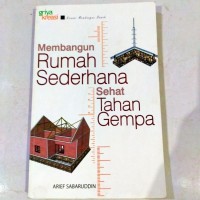 Image of Membangun Rumah Sederhana Sehat Tahan Gempa