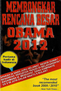 Image of Membongkar rencana besar obama 2012