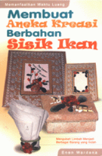 Image of membuat aneka kreasi berbahan sisik ikan
