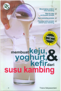 Image of membuat keju yoghurt dan susu kambing