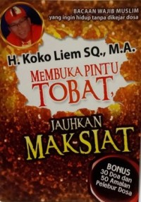 Image of Membuka Pintu Tobat Jauhkan Mahsiat