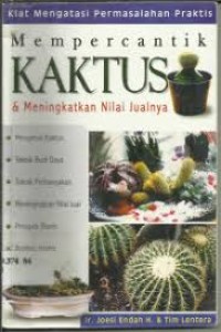 Image of Mempercantik Kaktus Dan Meningkatkan Nilai Jualnya