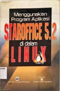 Image of Menggunakan Program Aplikasi Staroffice 5.2 di dalam Linux