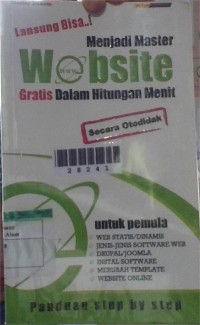 Image of Menjadi Master  Website dalam Hitungan Menit