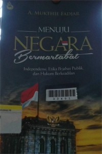 Image of Menuju Negara Bermartabat