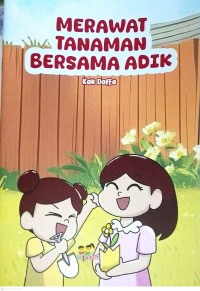 Image of merawat Tanaman Bersama Adik