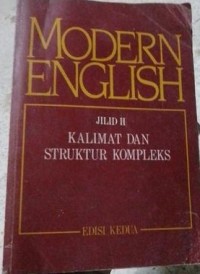 Image of Modern English