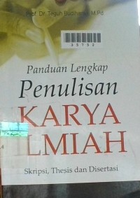 Image of Panduan Lengkap Penulisan Karya Ilmiah