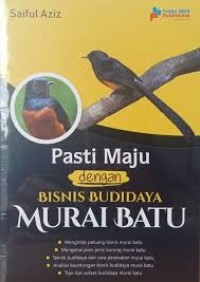 Image of Pasti Maju dengan Bisnis Budidaya Murai Batu