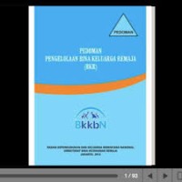 Image of Pedoman Pengelolaan Bina Keluarga Remaja (BKR)