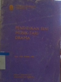 Image of Pendidikan musik tari/ drama